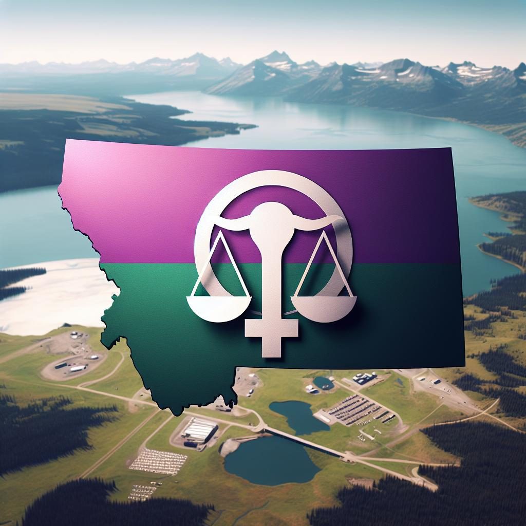 Montana abortion rights concept