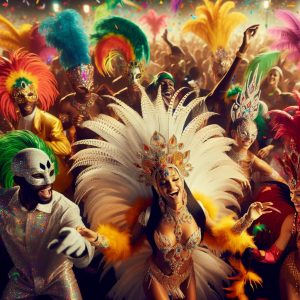 Brazilian Carnival Masquerade Party