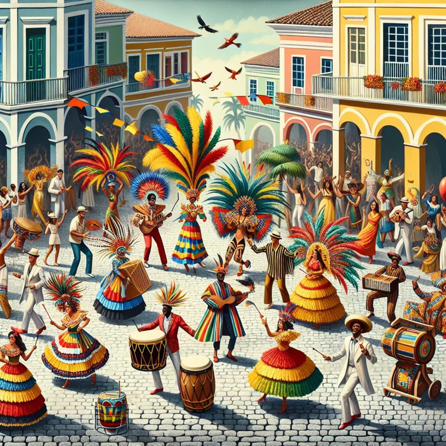 Colorful Latin Art Celebration