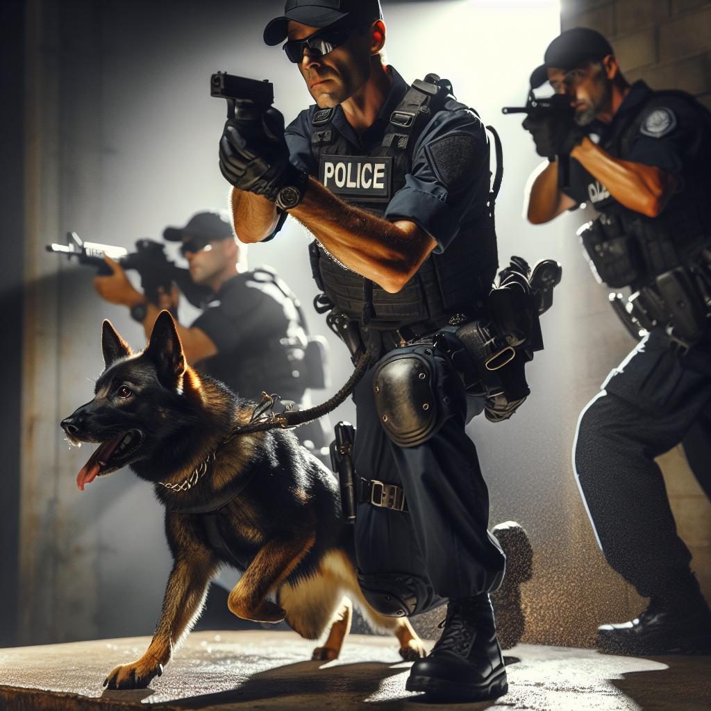 Police K9 in Action