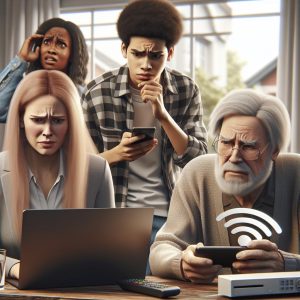 Residents struggling with connectivity