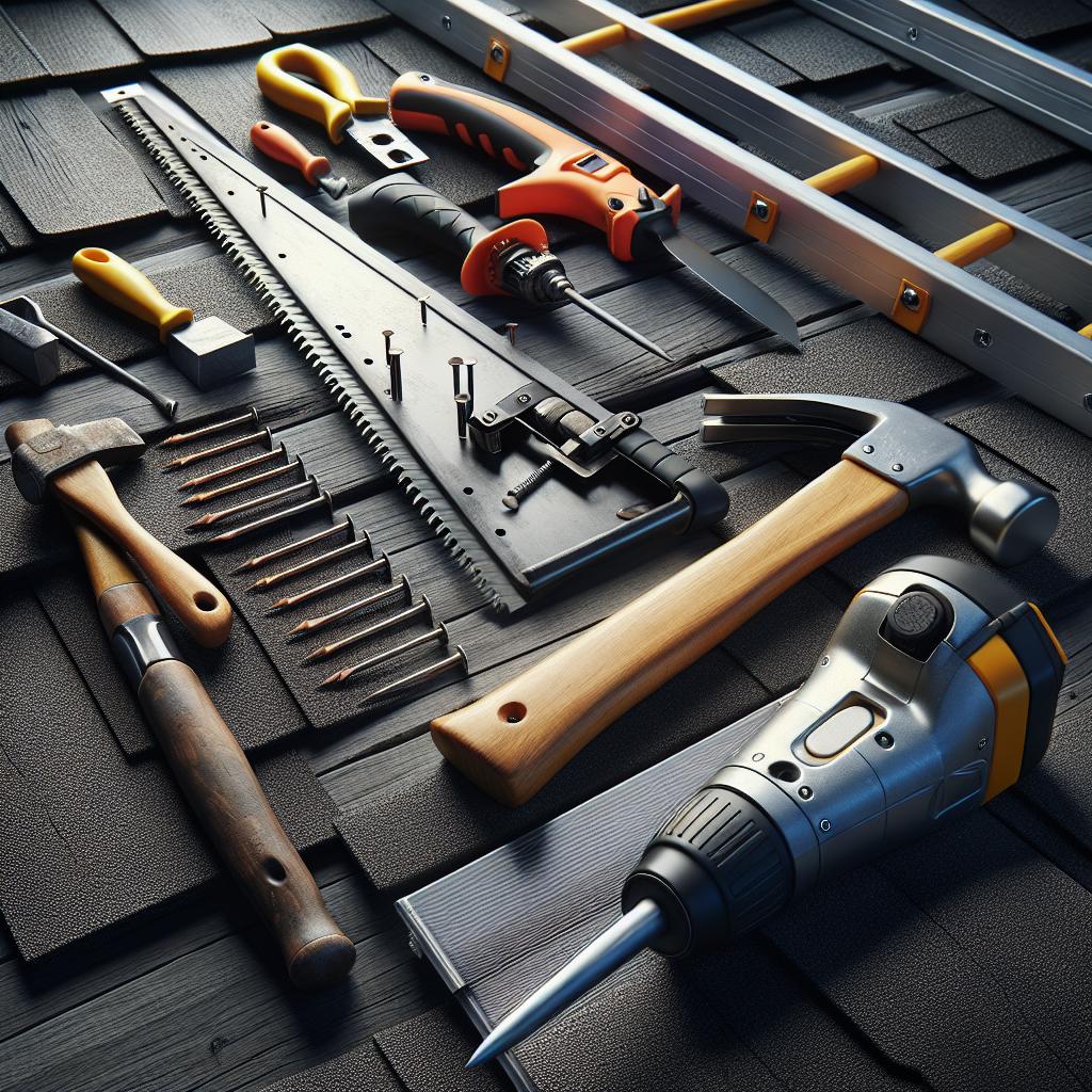 Roof replacement tools