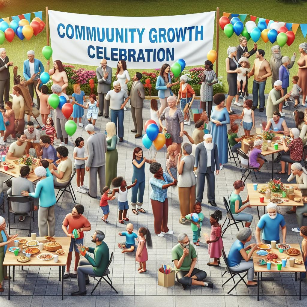 "Community Growth Celebration"