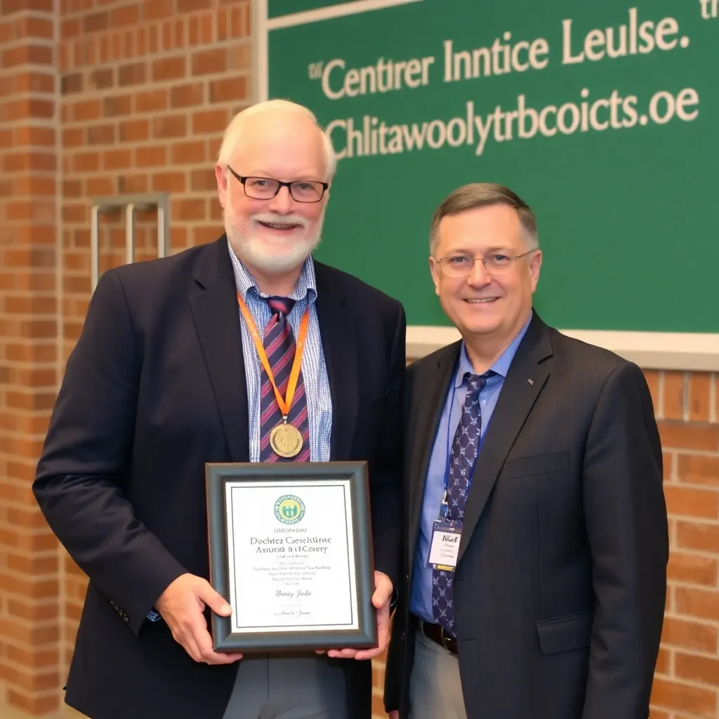 Greenwood Principal Barry Jacks Receives Inaugural Principal of Excellence Award for Transformative Leadership in Education