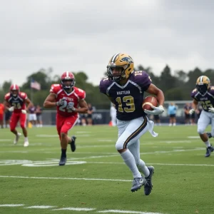 Abbeville Panthers Dominate Dixie 63-14 in Action-Packed Game Amidst Cloudy Weather