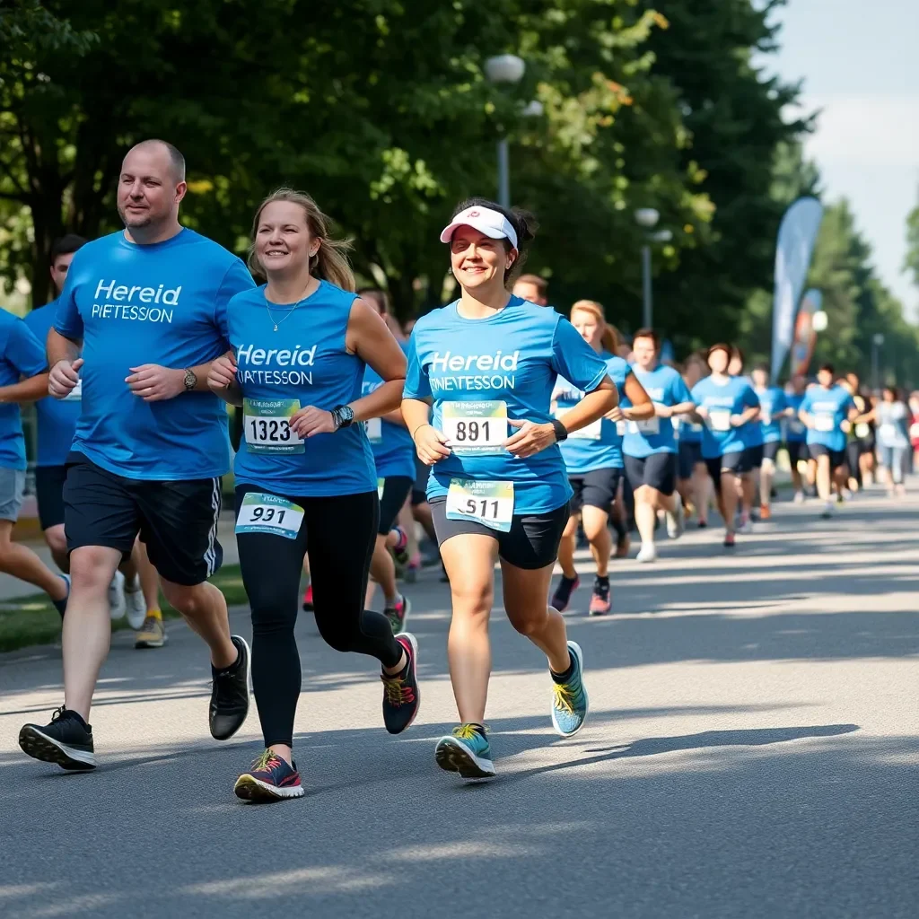 Running Together for a Cause: Community Unites for Here4AReason Suicide Prevention 5K in Greenwood