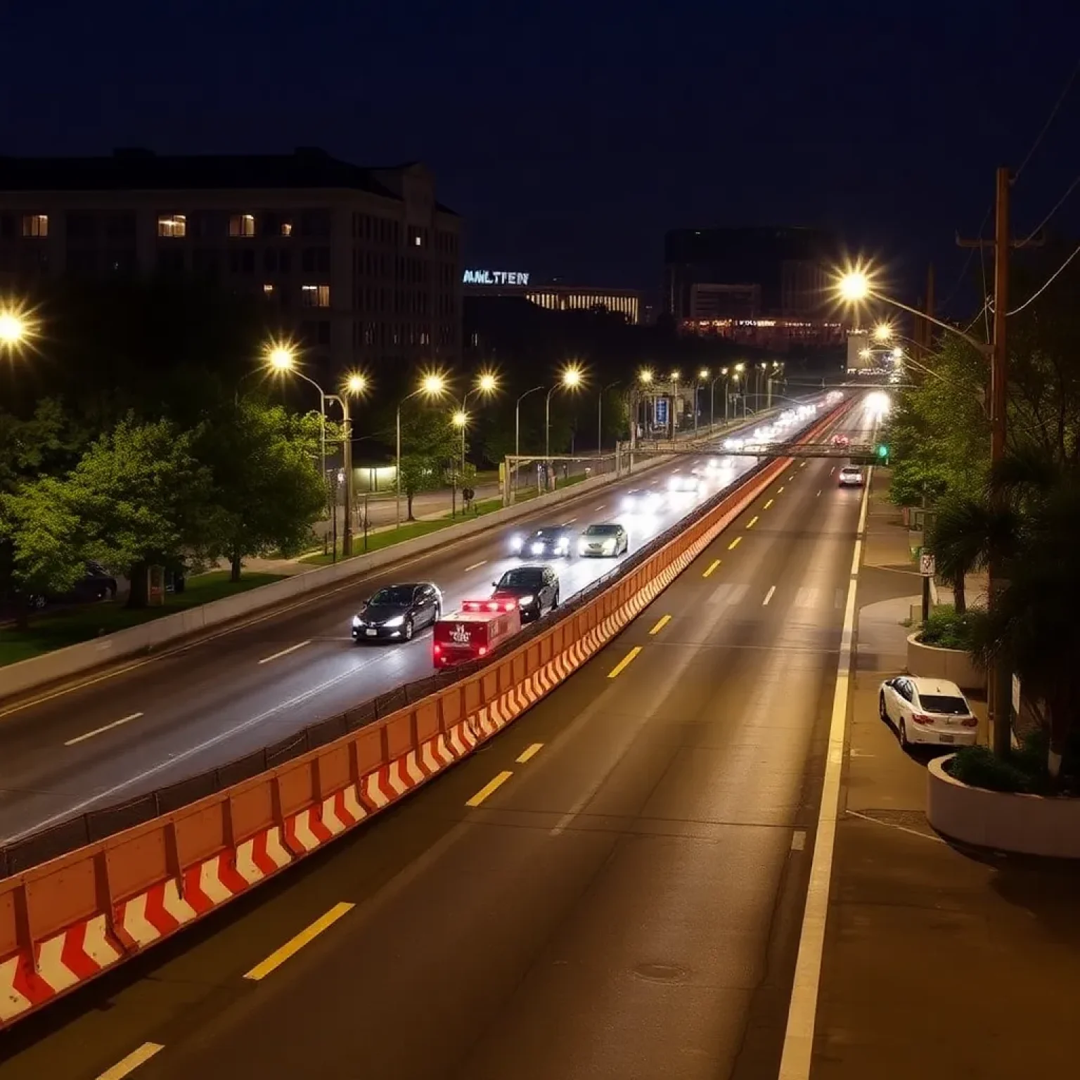 Temporary Nighttime Lane Closures Scheduled for Academy Street Bridge Maintenance in Greenville