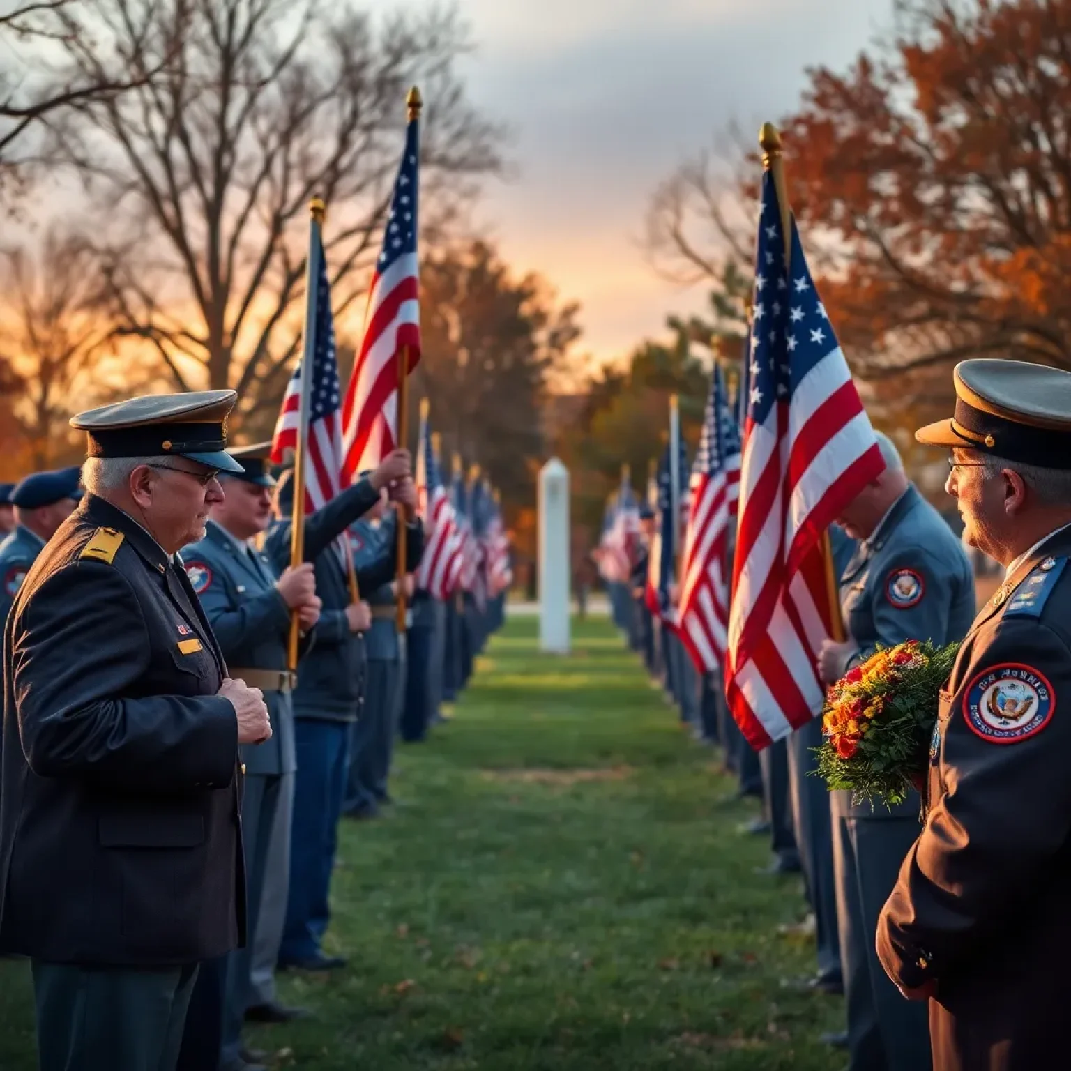 Greenwood Honors Veterans with Heartfelt Celebration and Artistic Tributes