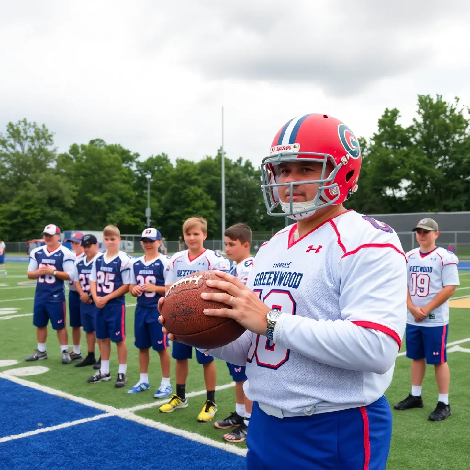 Greenwood Touchdown Club Celebrates Young Athletes and Football Legends