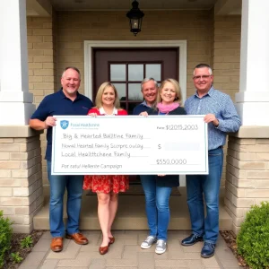 Big-hearted Ballentine Family Donates $50,000 to Local Healthcare Campaign