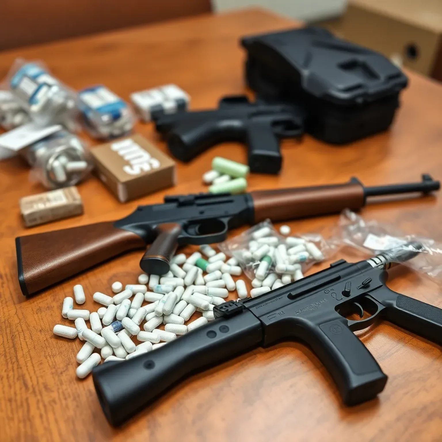 Major Drug Bust in Greenwood, S.C. Leads to Seizure of Fentanyl Pills and Firearms, Enhancing Community Safety