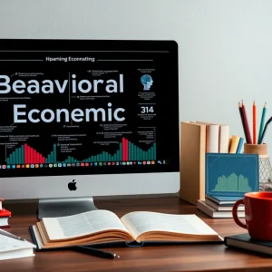 Illustration of behavioral economics concepts applied to digital marketing strategies.