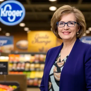 Mary Ellen Adcock at Kroger grocery store