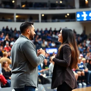 A Heartwarming Proposal at Lander University Captivates Fans During Women's Basketball Game