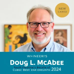 Doug L. McAbee Named South Carolina's Best College Art Educator for 2024