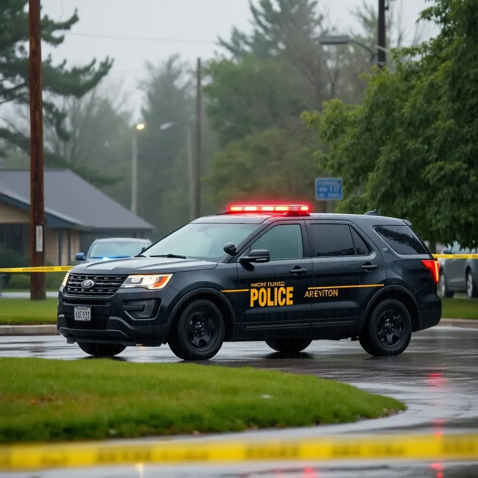 Wet Weather in Greenwood Takes a Dark Turn with Shooting Incident During Rainy Day