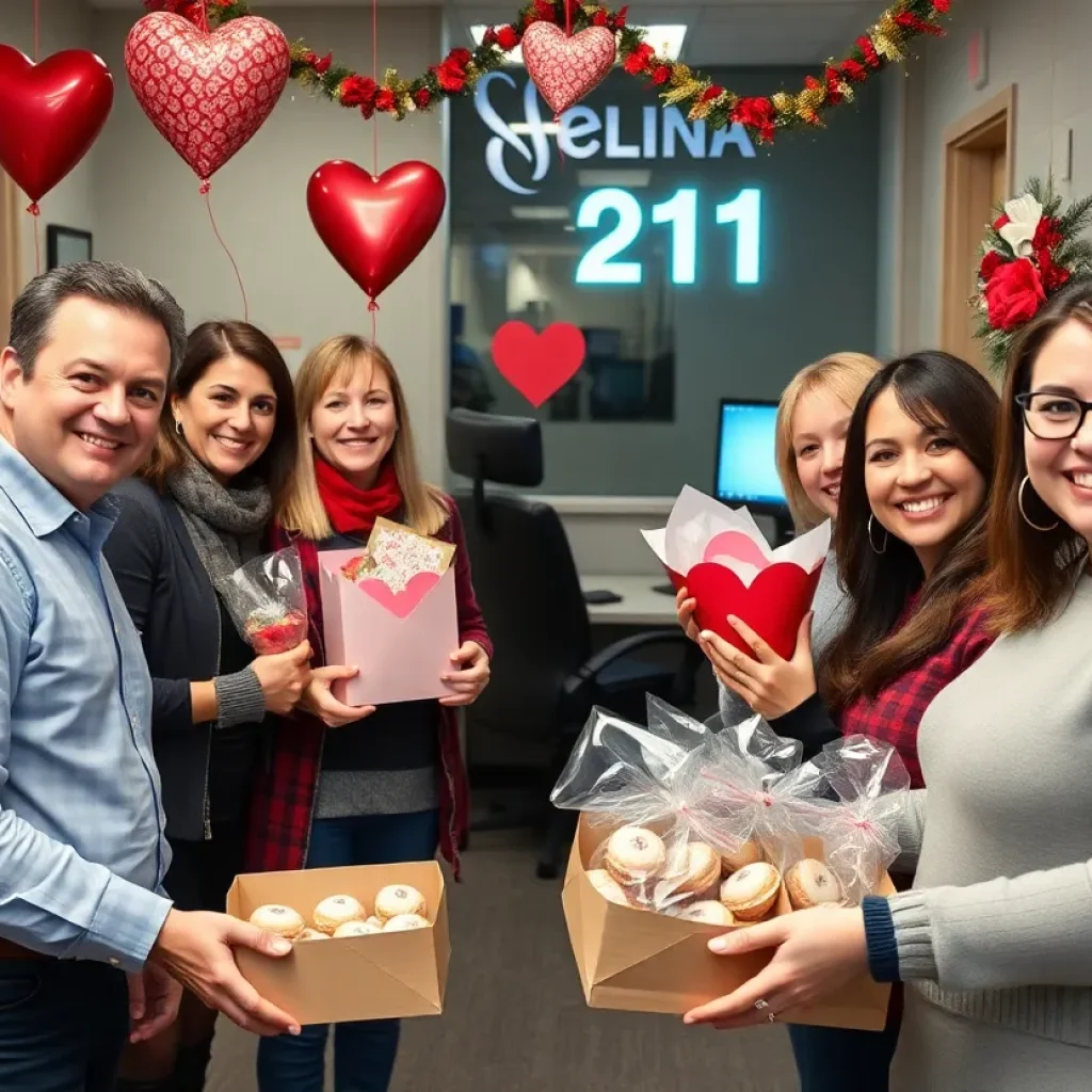 Community group delivering Valentine’s treats to 911 dispatchers