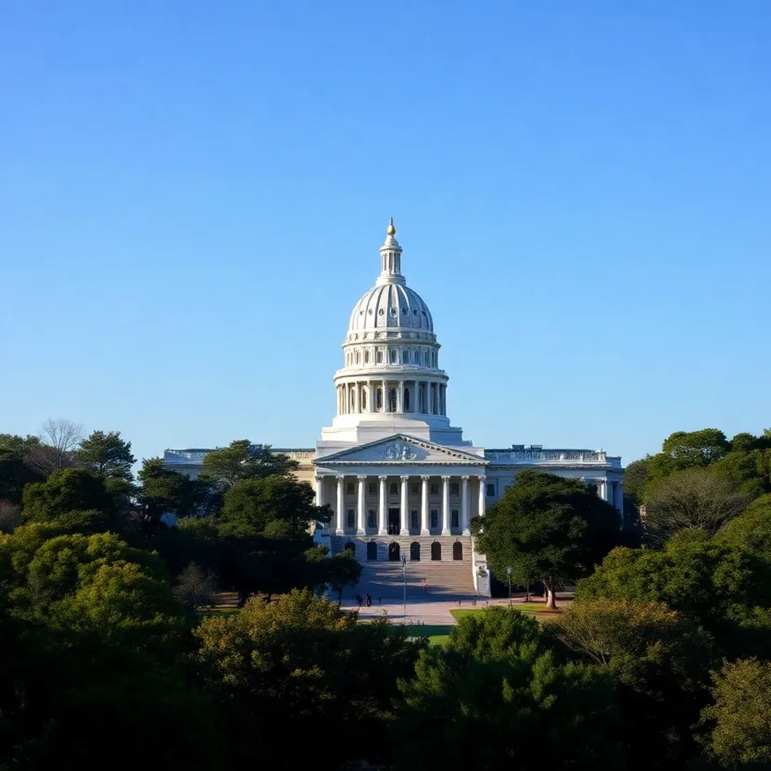 Scenic view of the South Carolina State Capitol