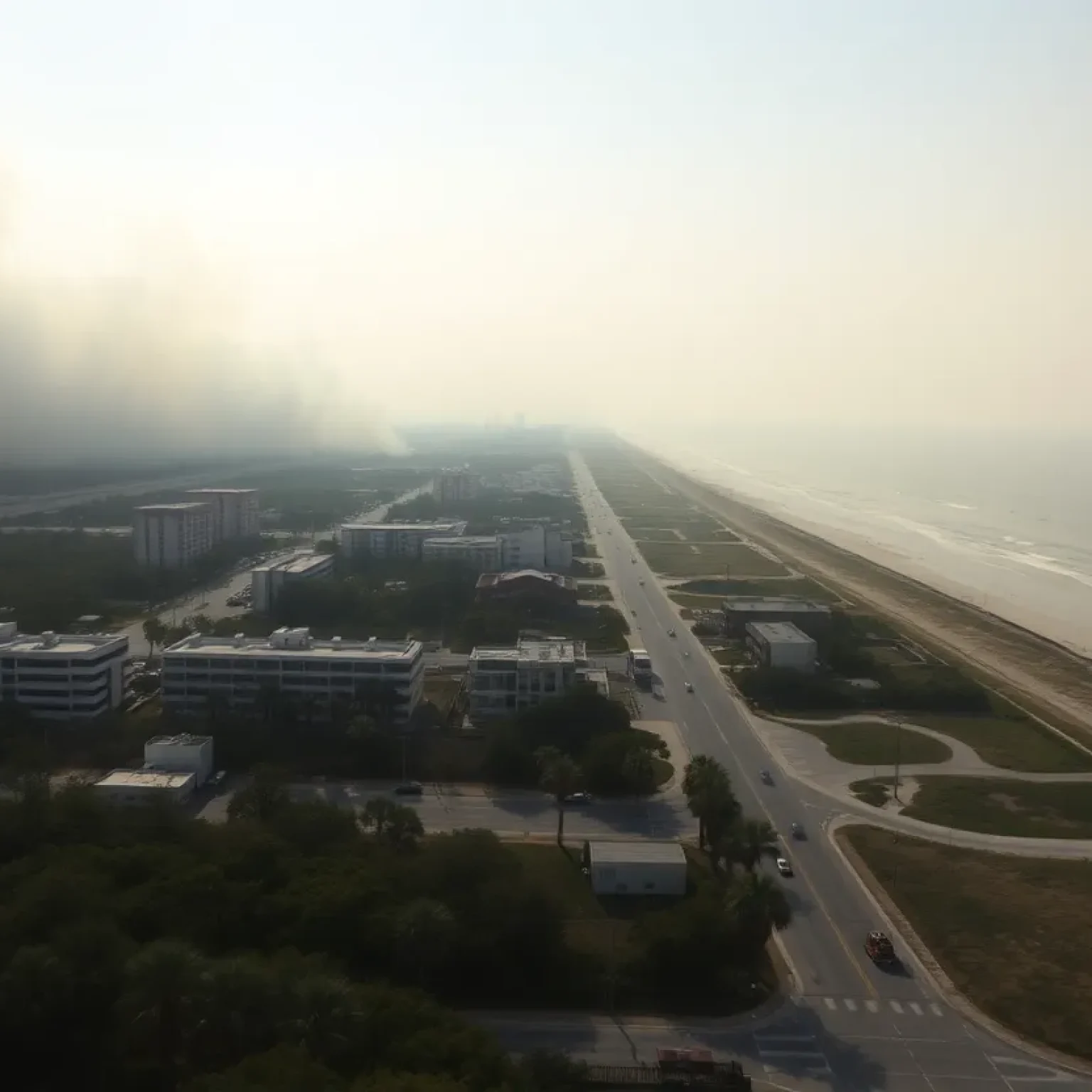 Emergency response teams battling wildfires in Myrtle Beach